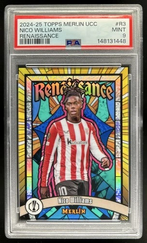 Nico Williams 2024 Topps Merlin Chrome #R-3