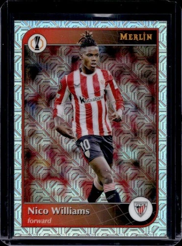 Nico Williams 2024 Topps Merlin Chrome Refractor