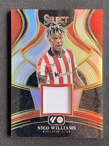 Nico Williams 2025 Panini Select Argento