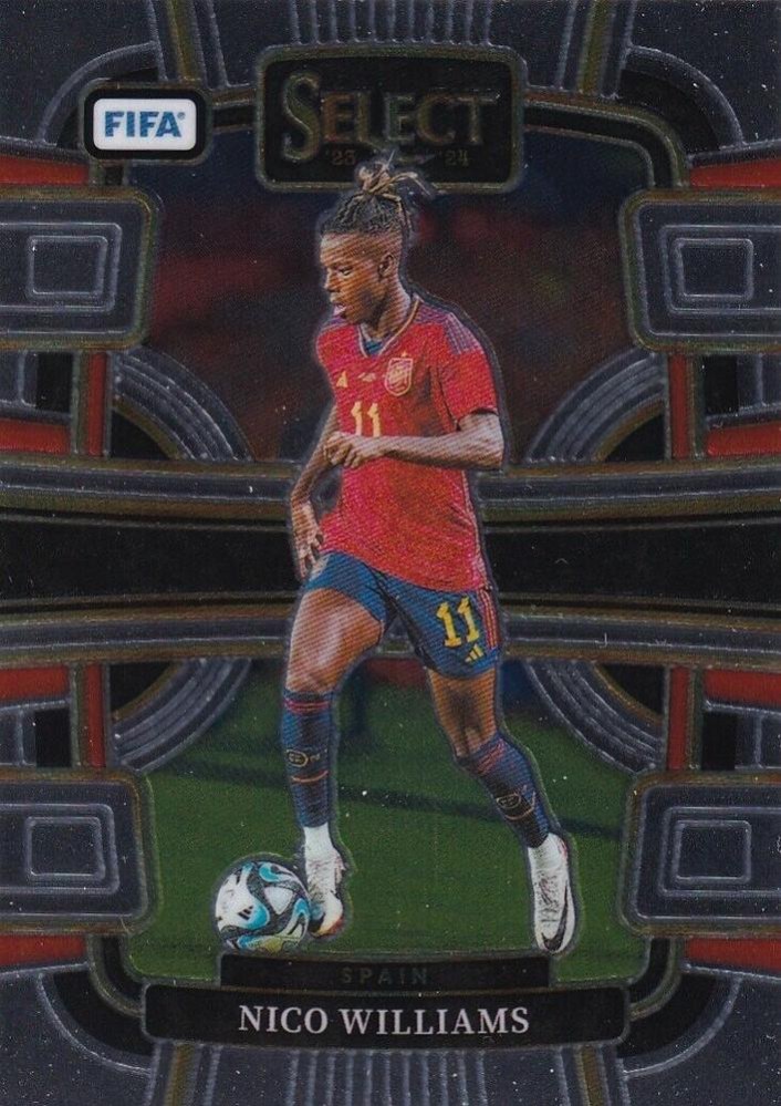 Nico Williams 2023 Panini Select White /20