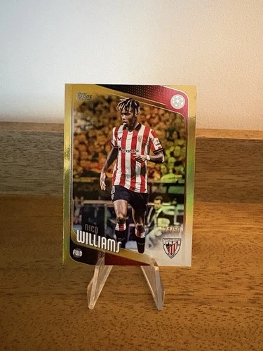 Nico Williams 2025 Topps UCC Flagship Gold /50