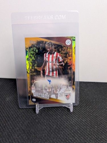 Nico Williams 2025 Topps UCC Flagship Gold /50