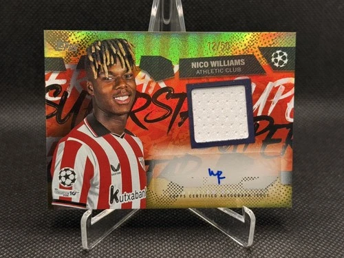 Nico Williams 2025 Topps UCC Gold /50