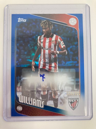 Nico Williams 2025 Topps UEFA Club Competitions