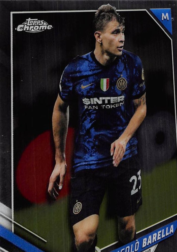 Nicolò Barella 2021 Topps Chrome UCC 149