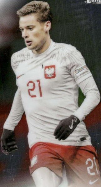 Nicola Zalewski 2024 Topps Chrome UEFA EURO