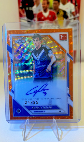 Nicolas Capaldo 2025 Topps Chrome Bundesliga /25