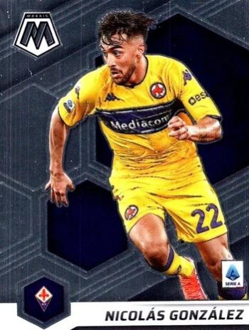 Nicolas Gonzalez 2021 Panini Mosaic Serie A