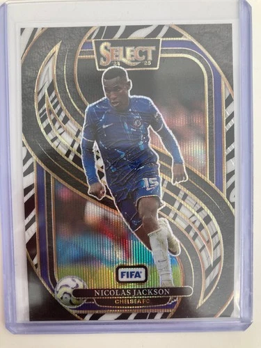 Nicolas Jackson 2024 Panini Select Zebra