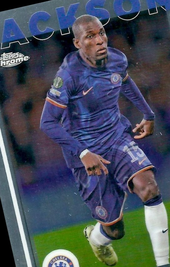 Nicolas Jackson 2024 Topps Chrome UEFA Club Competitions
