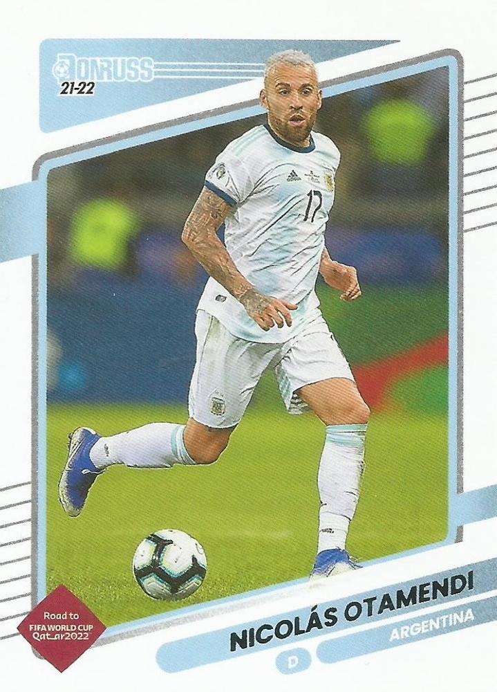Nicolas Otamendi 2021 Panini Donruss Soccer 2