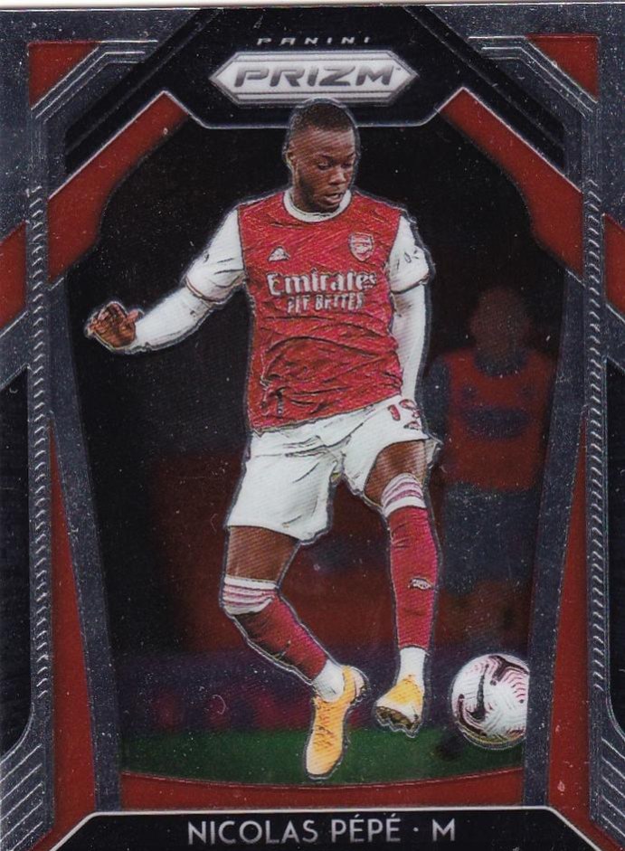 Nicolas Pepe 2020 Panini Prizm Premier League 2