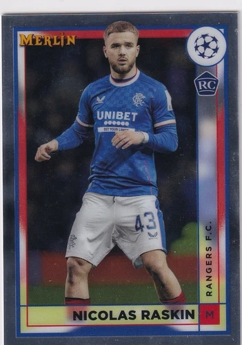 Nicolas Raskin 2022 Topps Merlin Chrome 148