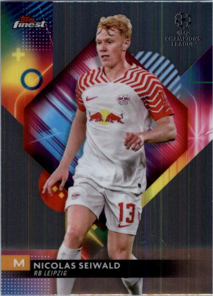 Nicolas Seiwald 2023 Topps Finest UEFA Club Competitions