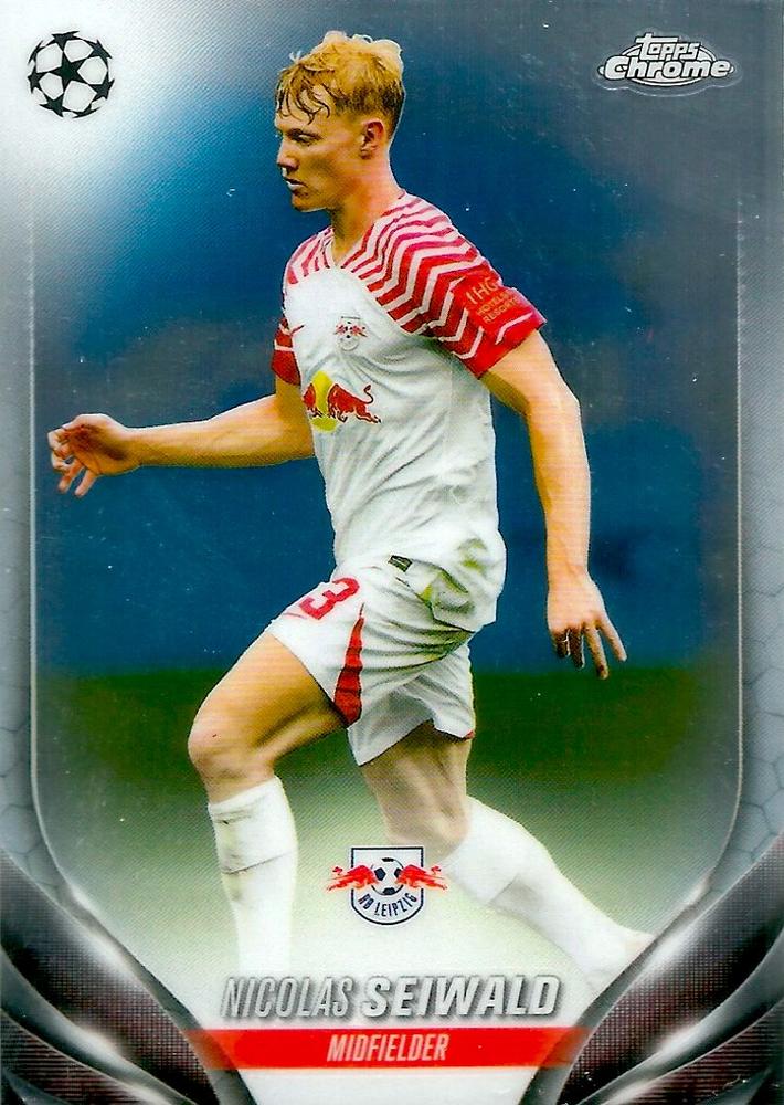Nicolas Seiwald 2023 Topps Chrome UEFA Club Competitions