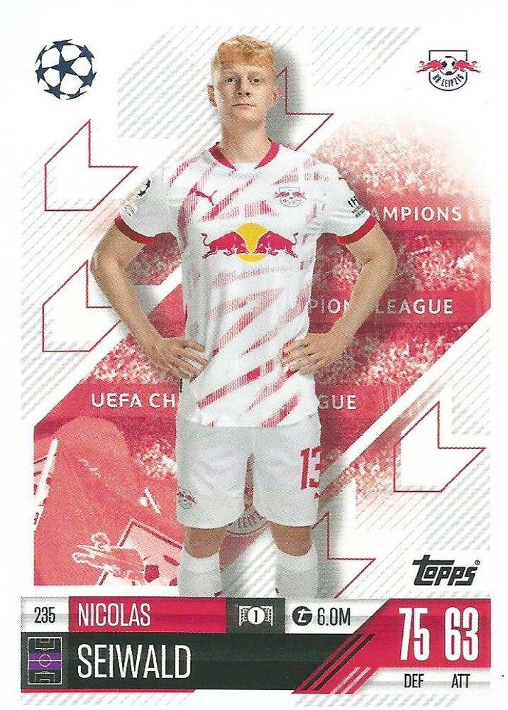 Nicolas Seiwald 2024 Topps Match Attax UEFA Club Competitions