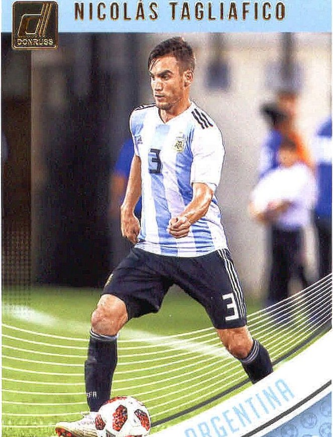Nicolas Tagliafico 2018 Panini Donruss Soccer 94