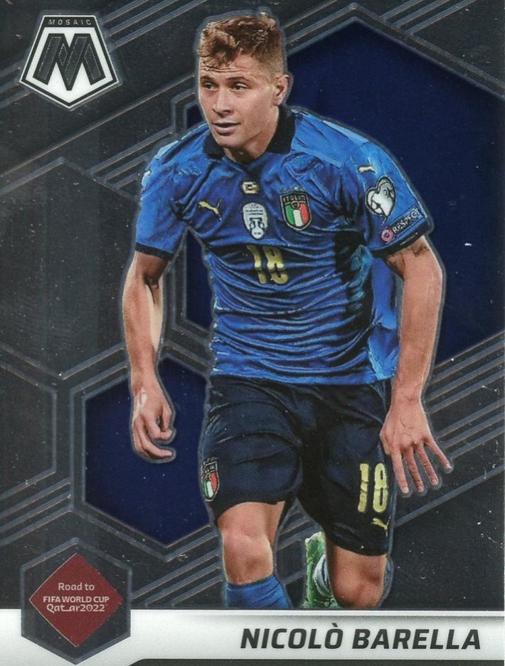 Nicolo Barella 2021 Panini Mosaic Road to FIFA World Cup