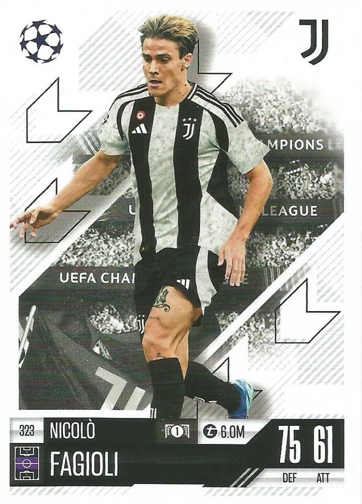 Nicolo Fagioli 2024 Topps Match Attax UEFA Club Competitions