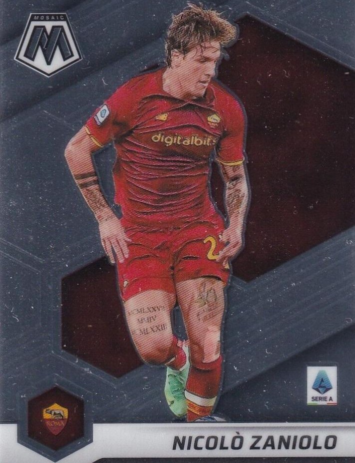 Nicolo Zaniolo 2021 Panini Mosaic Serie A