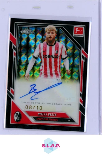 Niklas Best 2025 Topps Chrome 08/10