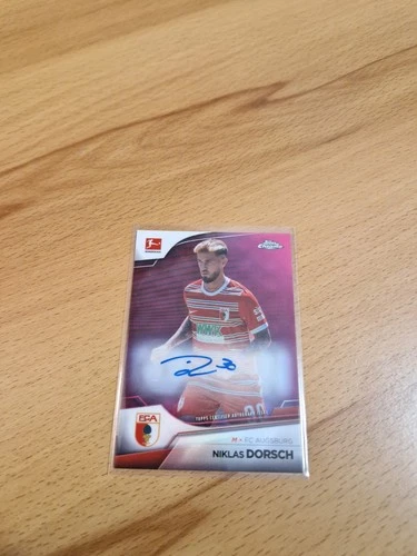 Niklas Dorsch 2022 Topps Bundesliga Chrome Pink /150