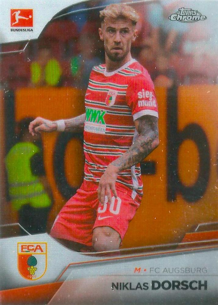 Niklas Dorsch 2022 Topps Chrome Bundesliga 1