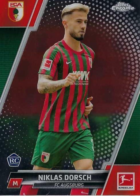Niklas Dorsch 2021 Topps Chrome Bundesliga 3