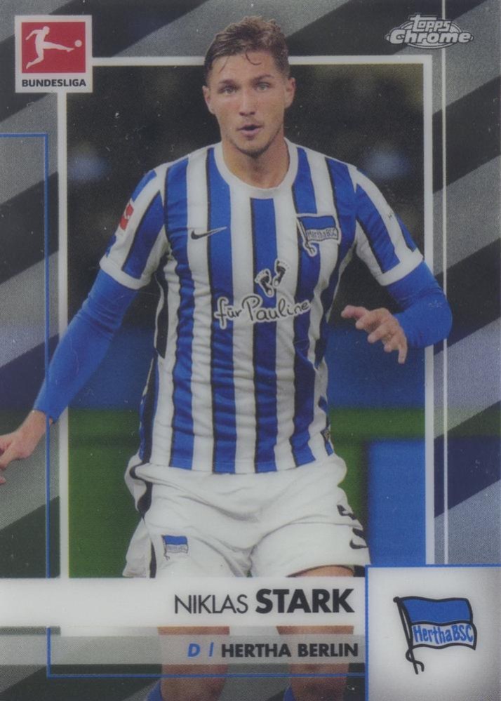 Niklas Stark 2020 Topps Chrome Bundesliga 10