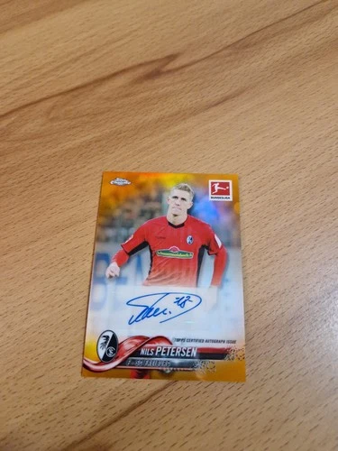 Nils Petersen 2018 Topps Bundesliga Chrome Orange /25