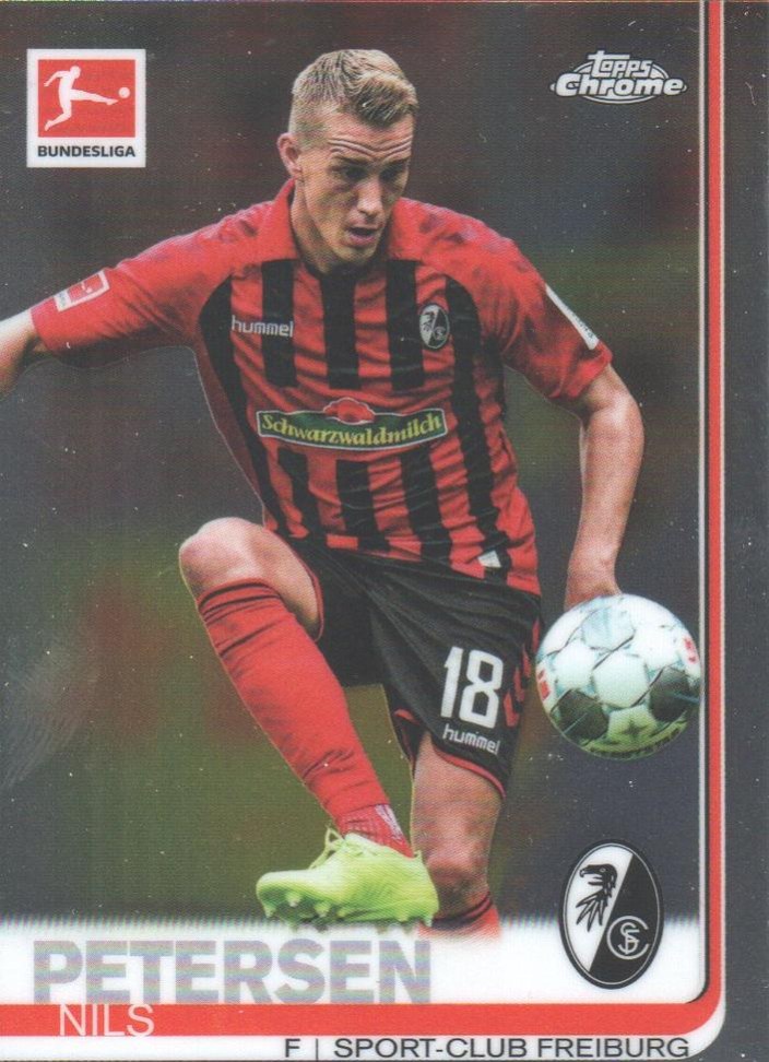 Nils Petersen 2019 Topps Chrome Bundesliga 18