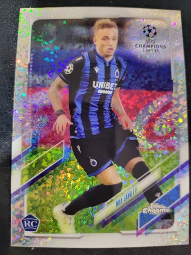 Noa Lang 2020 Topps Chrome Champions League Sparkle Refractor