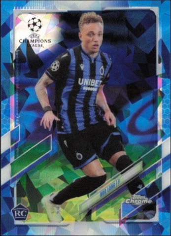 Noa Lang 2020 Topps Chrome Sapphire Edition