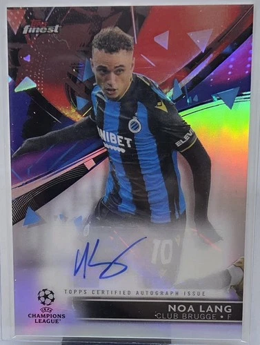 Noa Lang 2022 Topps Finest
