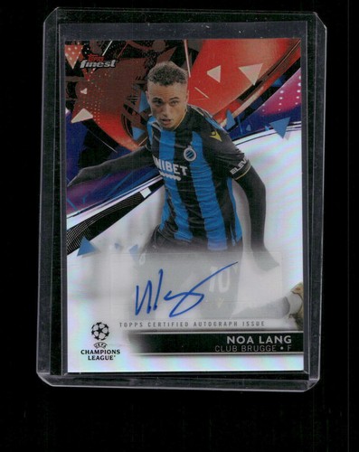 Noa Lang 2021 Topps Finest