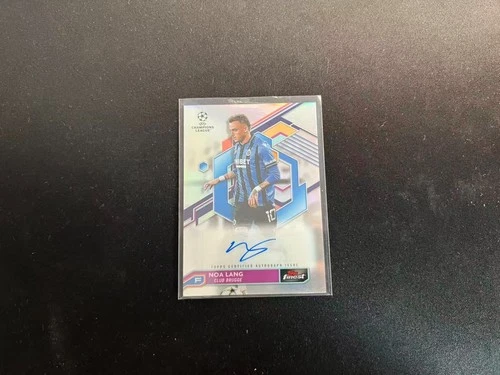 Noa Lang 2023 Topps Finest Silver