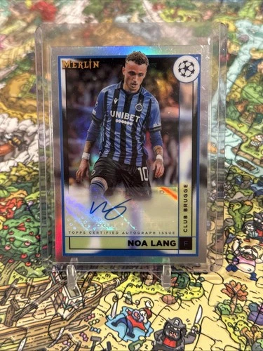 Noa Lang 2022 Topps Merlin Chrome