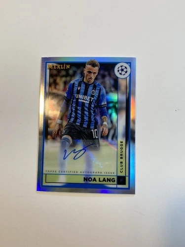 Noa Lang 2023 Panini Merlin Chrome