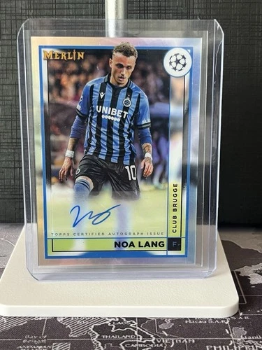Noa Lang 2022 Topps Merlin Chrome Silver