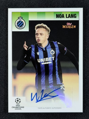 Noa Lang 2020 Topps Merlin Heritage 95