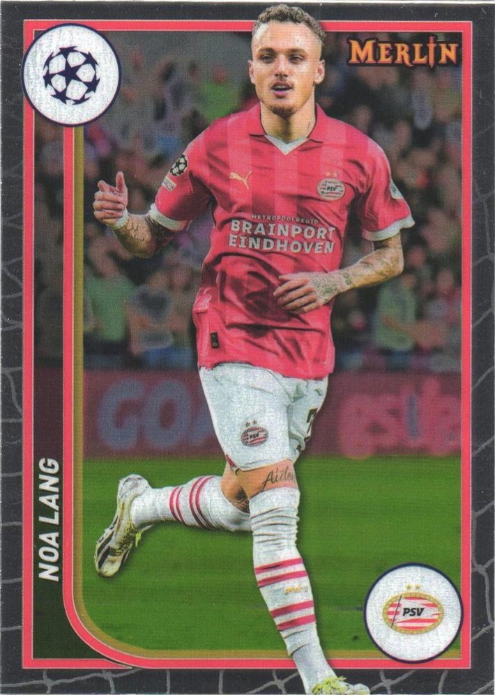 Noa Lang 2023 Topps Merlin UEFA Club Competitions