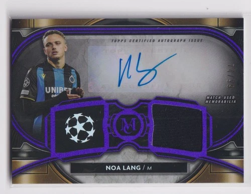 Noa Lang 2021 Topps Museum /99