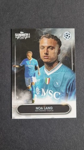 Noa Lang 2025 Topps Summer Signings