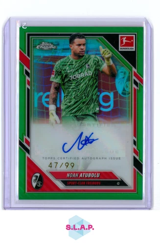 Noah Atubolu 2025 Topps Chrome Green /99