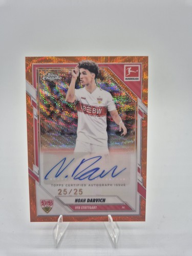 Noah Darvich 2025 Topps Bundesliga Chrome /25