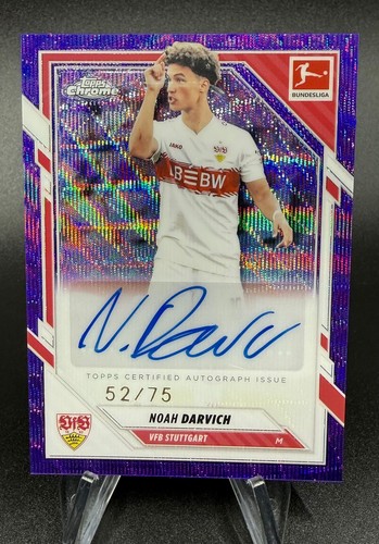 Noah Darvich 2025 Topps Bundesliga Chrome /75