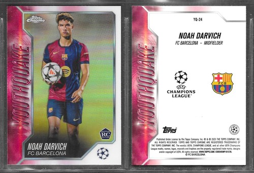 Noah Darvich 2025 Topps Chrome