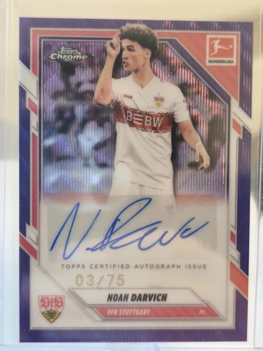 Noah Darvich 2025 Topps Chrome /75