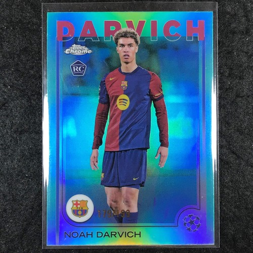 Noah Darvich 2024 Topps Chrome Aqua /199