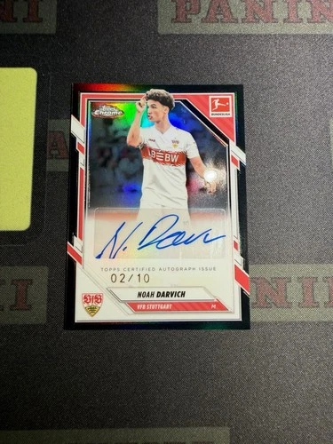 Noah Darvich 2025 Topps Chrome Black /10
